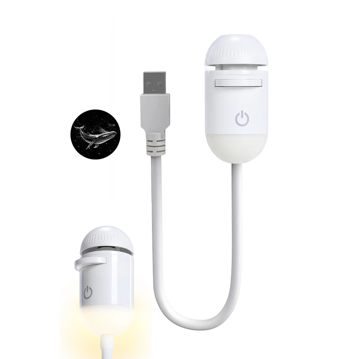 LED Galaxy Projector Night Light Rotatable Starry Sky Ambient Lamp Mini Galaxy Ceiling Projector Light for Bedroom Living Room