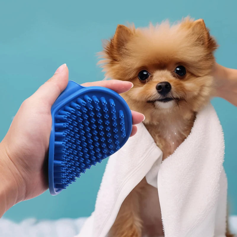 PETMIND Ergonomic Pet Massage & Bath Brush
