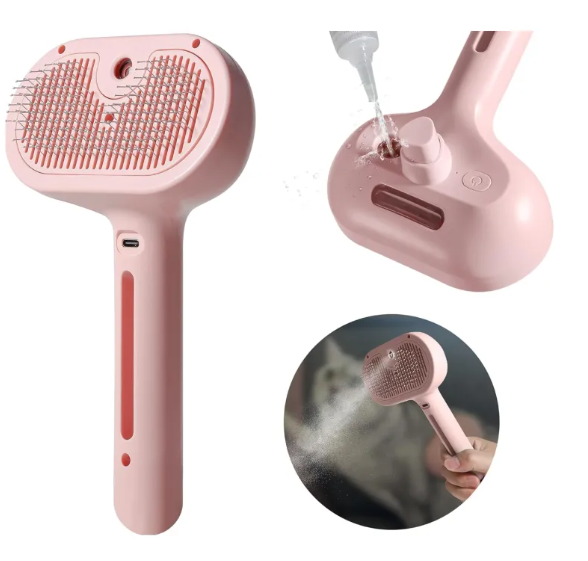 PETMIND 2-in-1 Pet Hair Remover Spray Brush