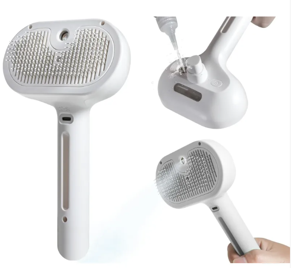 PETMIND 2-in-1 Pet Hair Remover Spray Brush