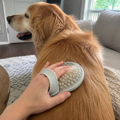 PETMIND Ergonomic Pet Massage & Bath Brush